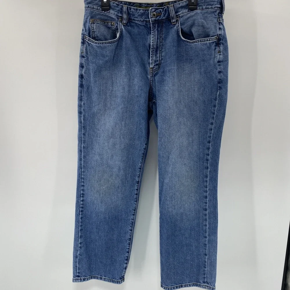 Tommy Bahama Jeans Mens Tag 36x30 Actual 35x28‎ Blue Classic Straight Coastal